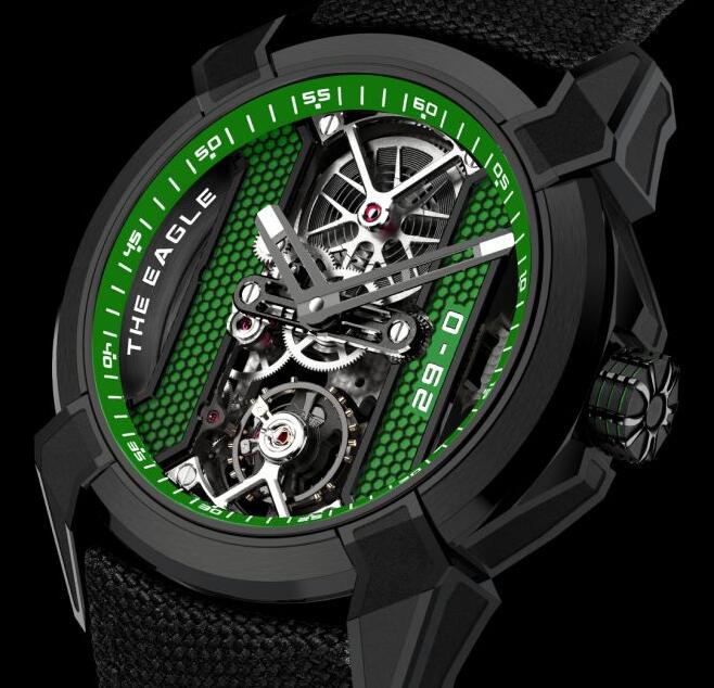 Replica Jacob & Co. EPIC X TITANIUM KHABIB EX100.21.AA.AA.A watch